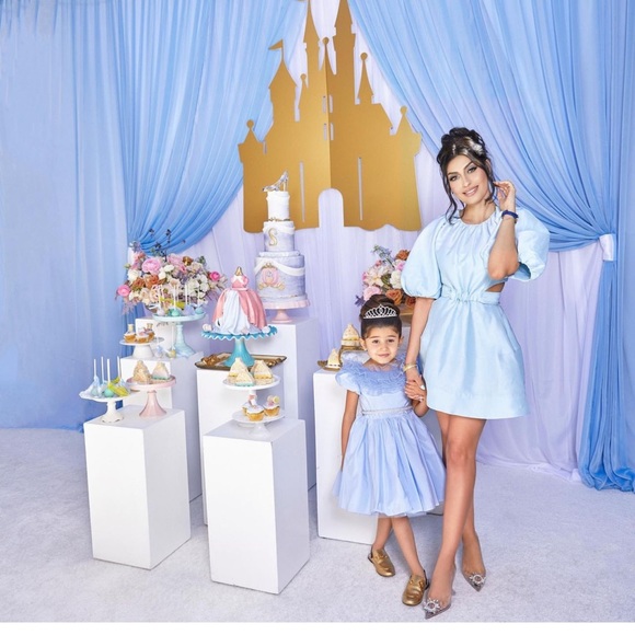 Aje Blue Cutout Dress (size 0). Aje size 4 - Picture 4 of 10